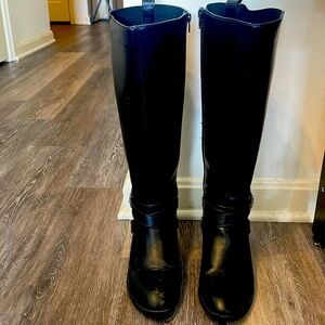 GUC Kelly and Katie tall black boots 7.5WC